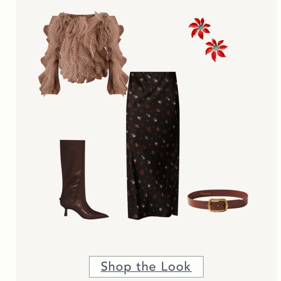 🖤 Anthropologie Dolan Left Coast Mesh Ruffle Top Polka Dot Pin Up blouse Large - Picture 11 of 11